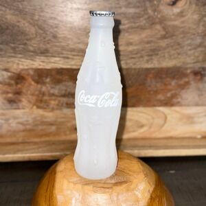 Coca Cola Bottle Frosted Glass Replica Novelty Soda Pop‎ Collectible Decor
